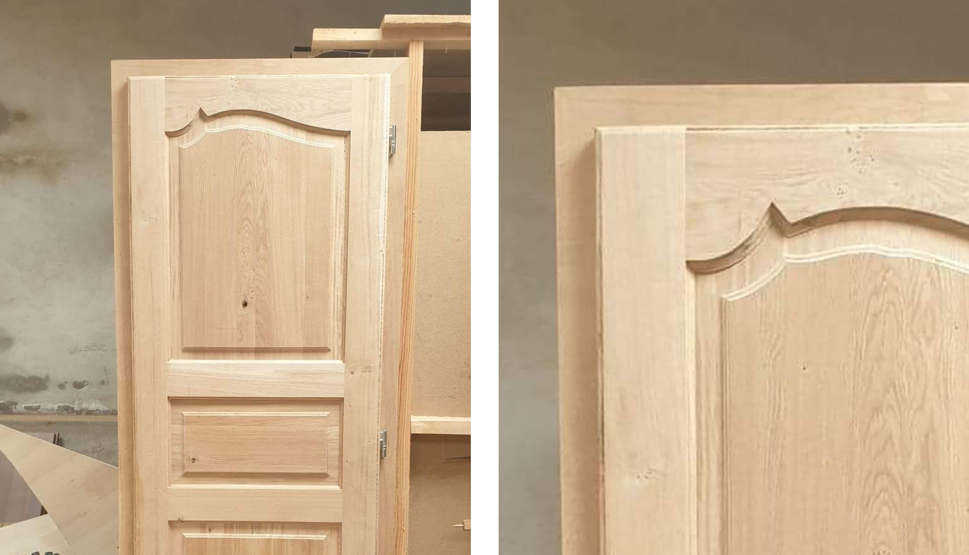 MISTRAL CHÊNE BLANCHI  Porte interieur bois, Porte intérieure, Porte en  bois